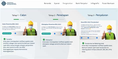 Cek BSU 2022 di kemnaker.go.id, Cara Daftar Akun hingga Lihat .